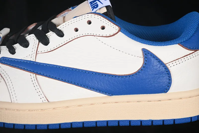 All categories Air Jordan Jordan series basketball shoes Air Jordan 1 Low ZG version Travis Scott x Air Jordan 1 Low OG AJ1 Joe 1 undercut low top full head layer DM7866-104